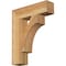 Ekena Millwork Westlake Block Rough Sawn Bracket, Western Red Cedar, 4"W x 16"D x 20"H BKT04X16X20WTL05RWR - alternate 1